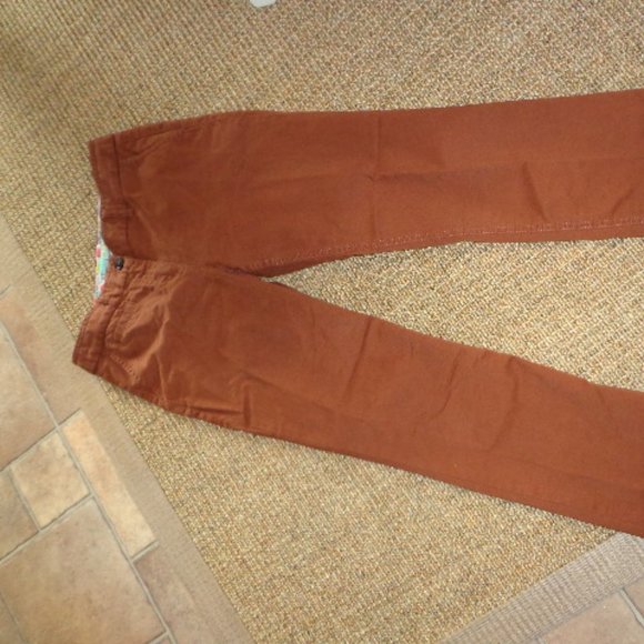 NWOT Boden Straight Leg Chinos Pants 4P Chestnut - Picture 5 of 8